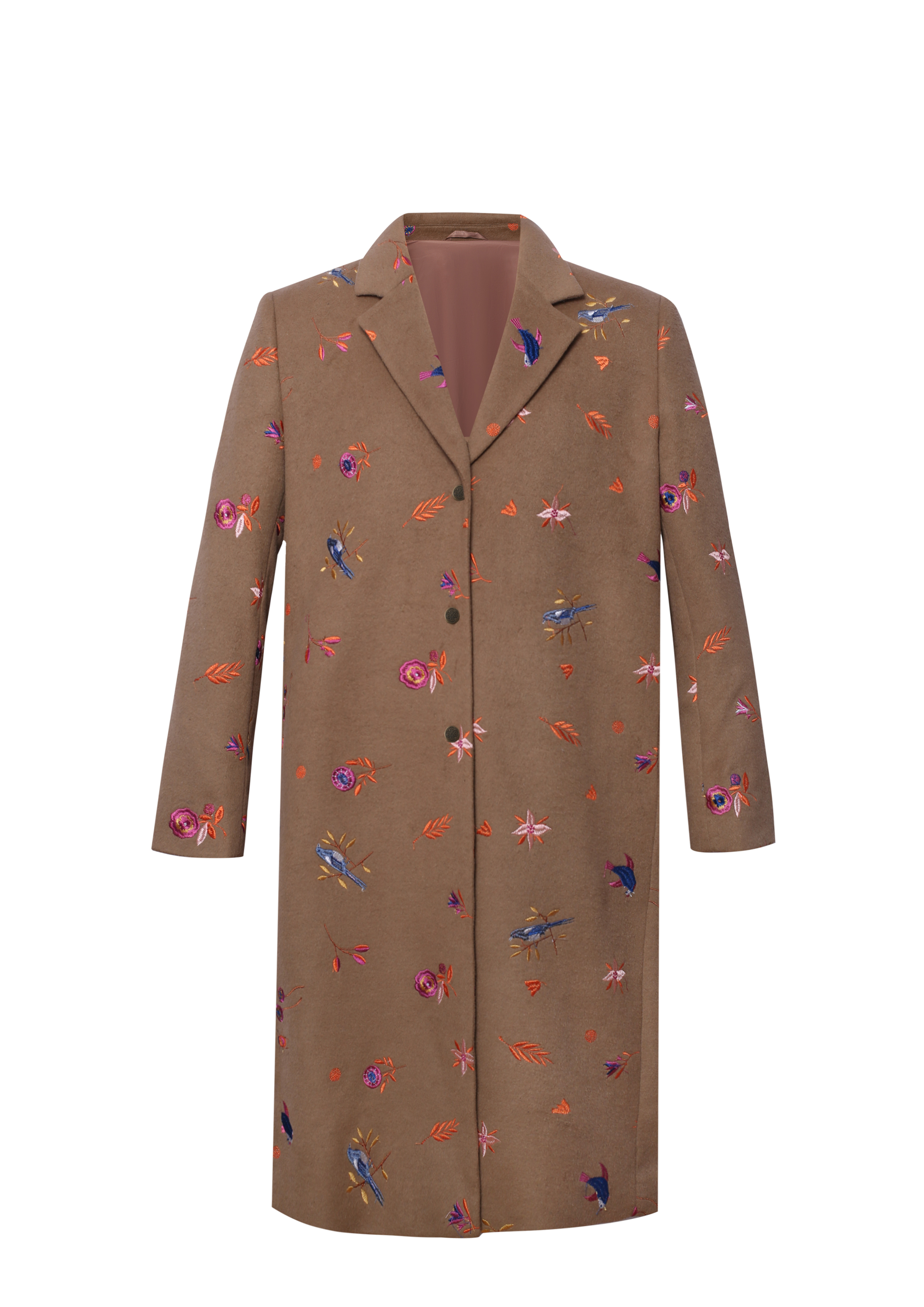 Trench Coat - Woman Classical Trench Coat with New Detail Design